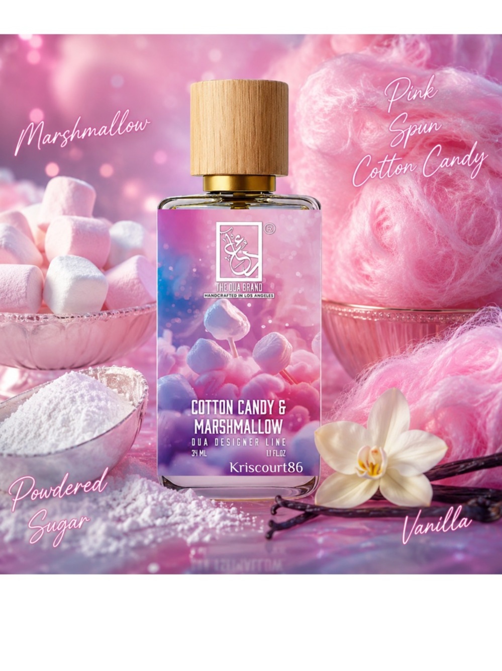 Cotton Candy & Marshmallow NEW 1.1OZ EDP